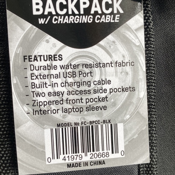 First class backpack - Picture 3 of 3